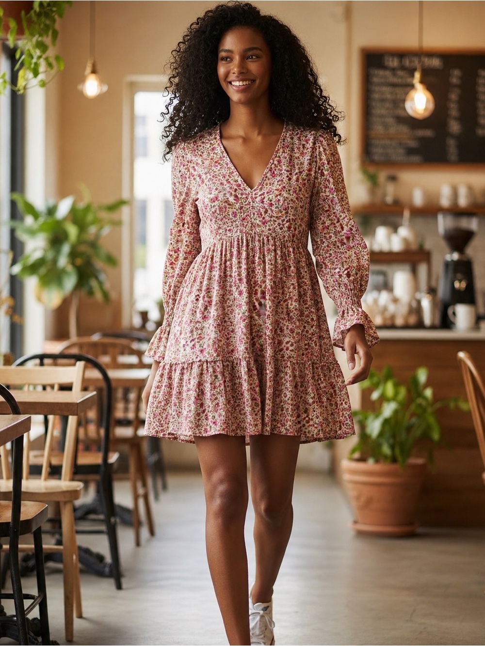 Tuckernuck Pomander Place Poplin Kenzo Dress size XS in Ditsy Floral